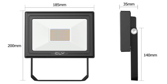 LED薄型投光器（電球色）